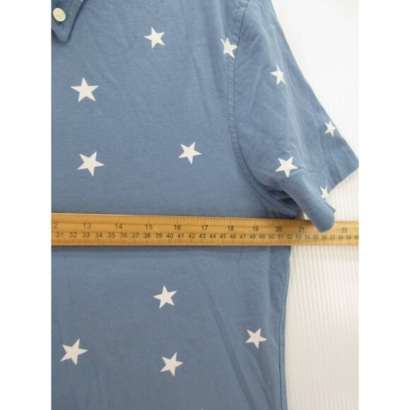 Brooks Brothers Shirt Medium Red Fleece Button Up Stars AOP Cotton NEW - Picture 6 of 11